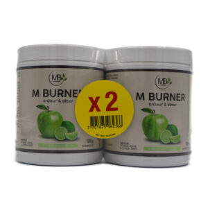 Protein Powder MBURNER – Green Apple/ Lime - 120g *2