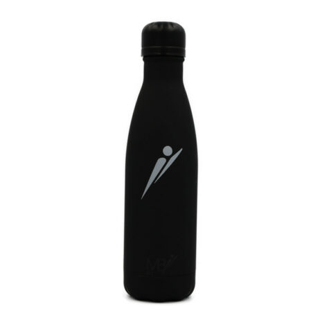 Sport Water Bottle - Insulated - black granite